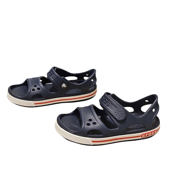 CROCS Other - CROCS Blue/White Sandals
